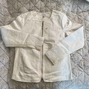 Calvin Klein faux leather jacket